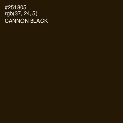 #251805 - Cannon Black Color Image